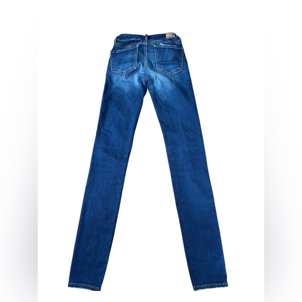 American Eagle, Hi-Rise Jegging, Size 0 Long, Indigo - Picture 10 of 11